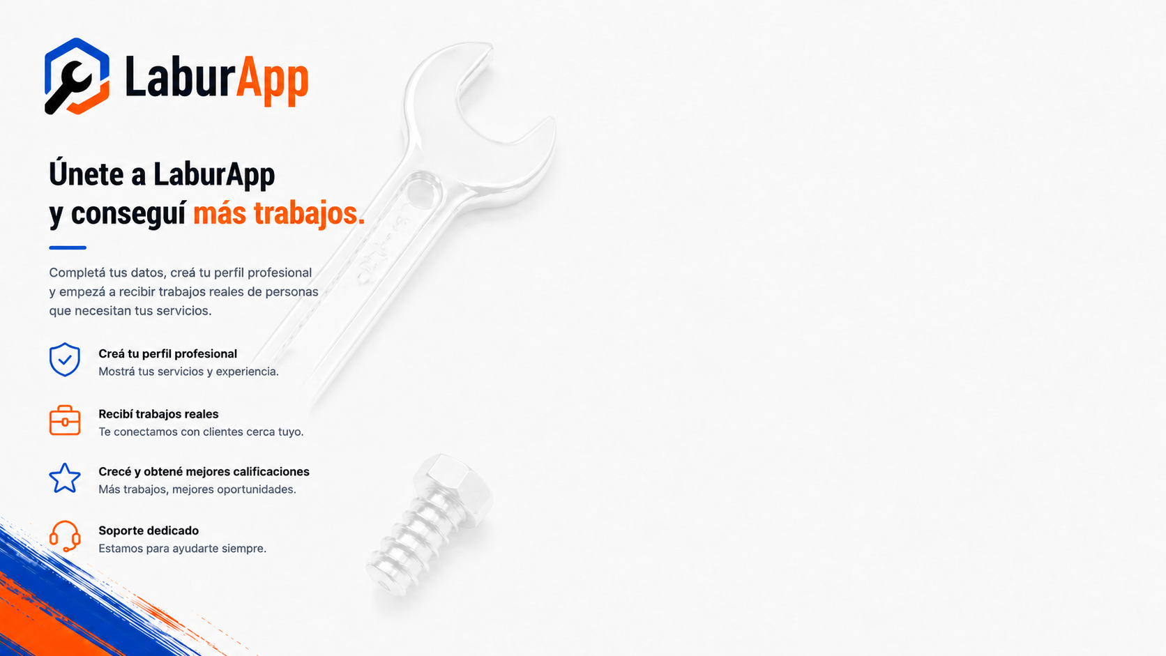 LaburApp — Conectamos profesionales con trabajos reales